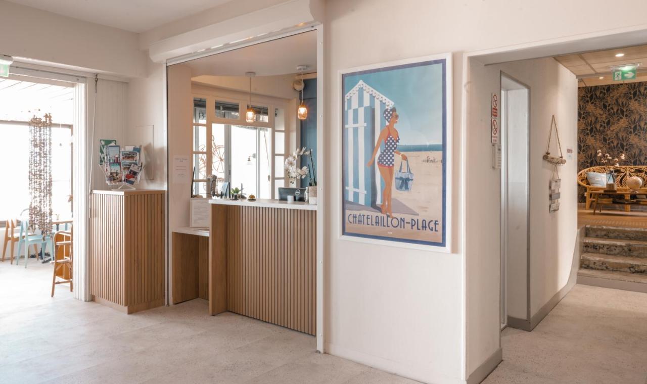 Hôtel Le Rivage vue sur mer - LOGIS - Châtelaillon-plage Châtelaillon-Plage Exterior foto