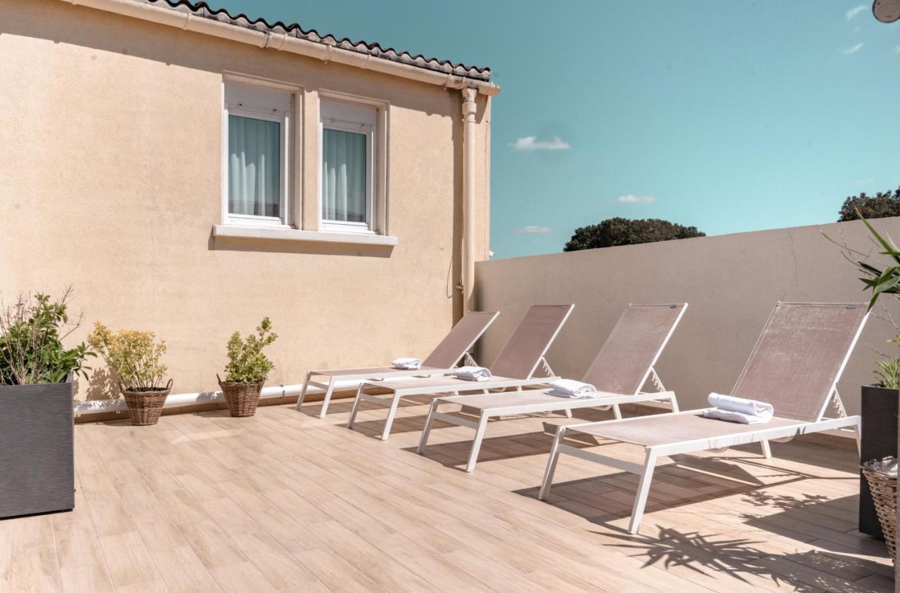 Hôtel Le Rivage vue sur mer - LOGIS - Châtelaillon-plage Châtelaillon-Plage Exterior foto